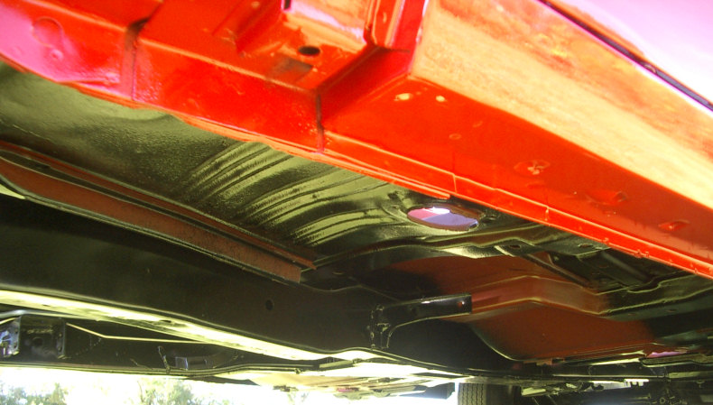 impala primed and undercoated underside